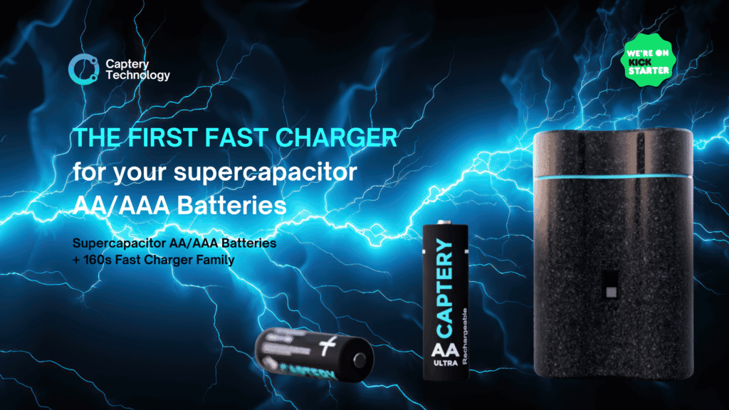 Crowdfunded Captery Ultra battery promises rapid recharging performance and decades of use Crowdfunded Captery Ultra battery promises rapid recharging performance and decades of use