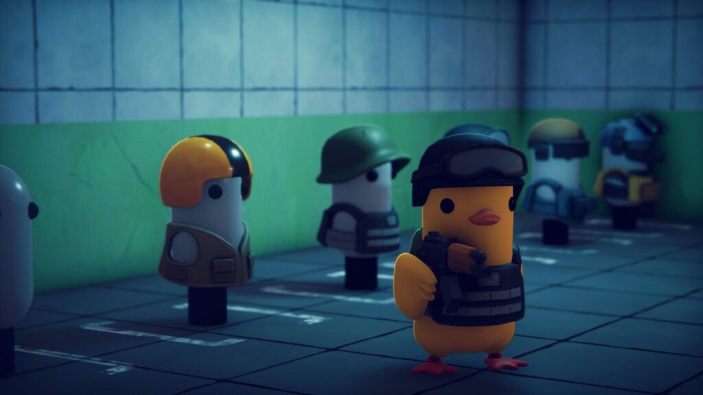 Duck-themed extraction shooter Escape From Duckov sold 500,000 Steam copies in its first 3 days A cartoonish 3D duck stands holding a gun in front of duck-shaped dummies from videogame Escape From Duckov.
