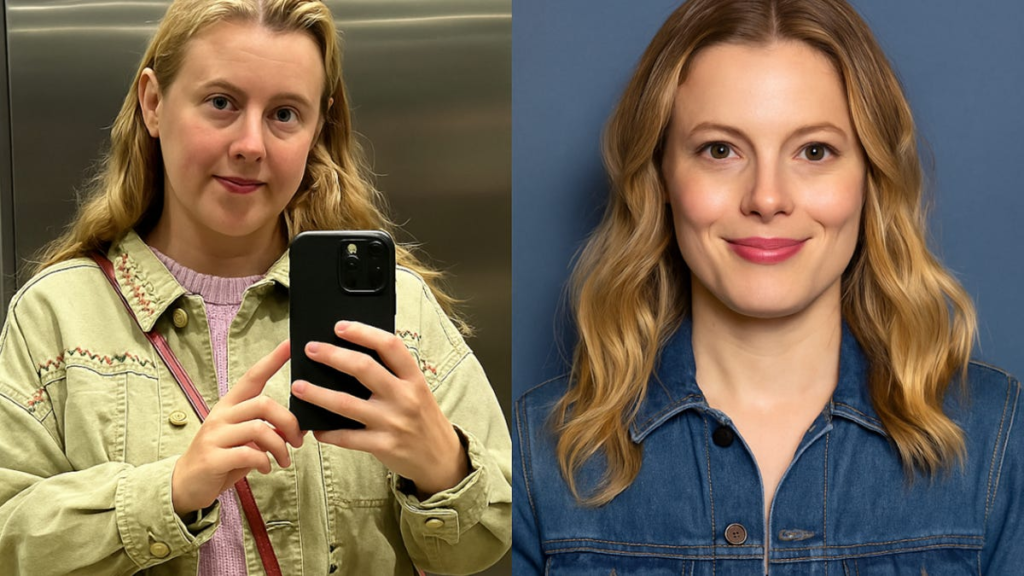 How to Use AI to Find Your Doppelganger An image of me next to an image of who chatGPT says is my doppelganger