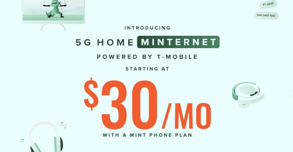 Mint Mobile’s prepaid home internet plan is really cheap under very specific circumstances Mint Mobile’s prepaid home internet plan is really cheap under very specific circumstances
