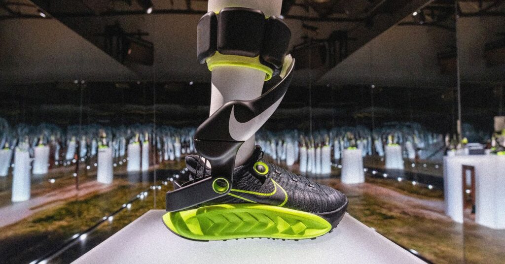 Nike’s Robotic Shoe Gets Humans One Step Closer to Cyborg