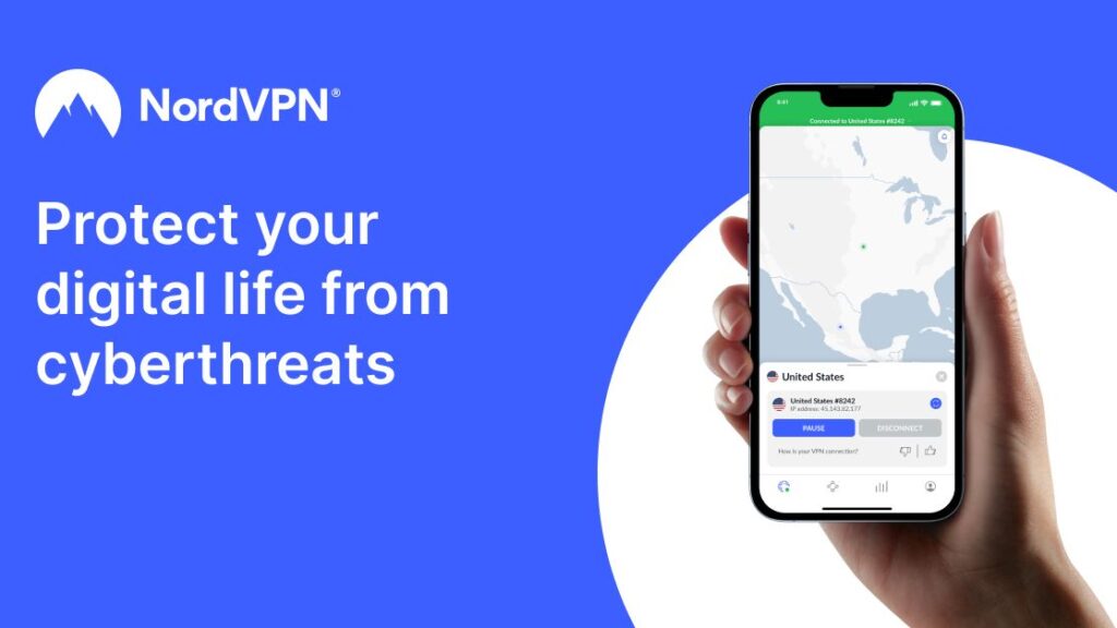 NordVPN just dropped its Black Friday deal and yes, you really should get excited about it! NordVPN logo and iPhone layout