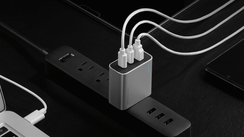 Power up all your devices with this one sleek $16 charger