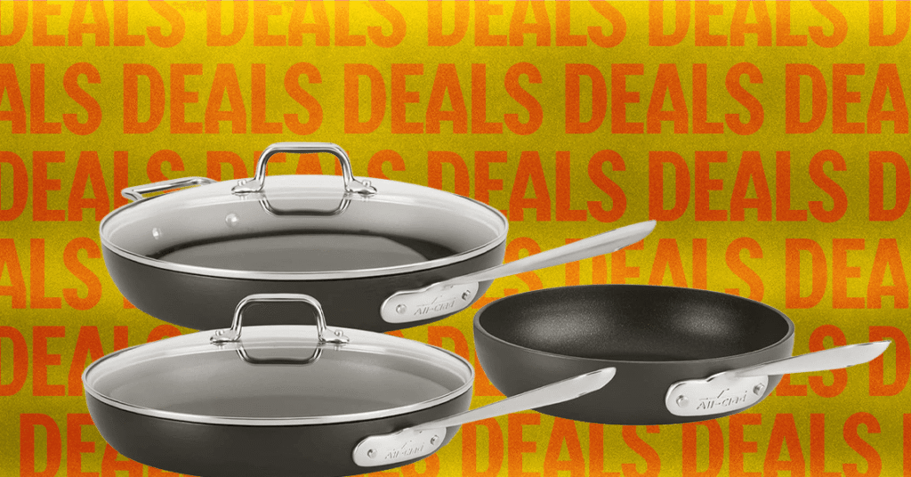 Save $30 on This All-Clad Nonstick Frying Pan Set