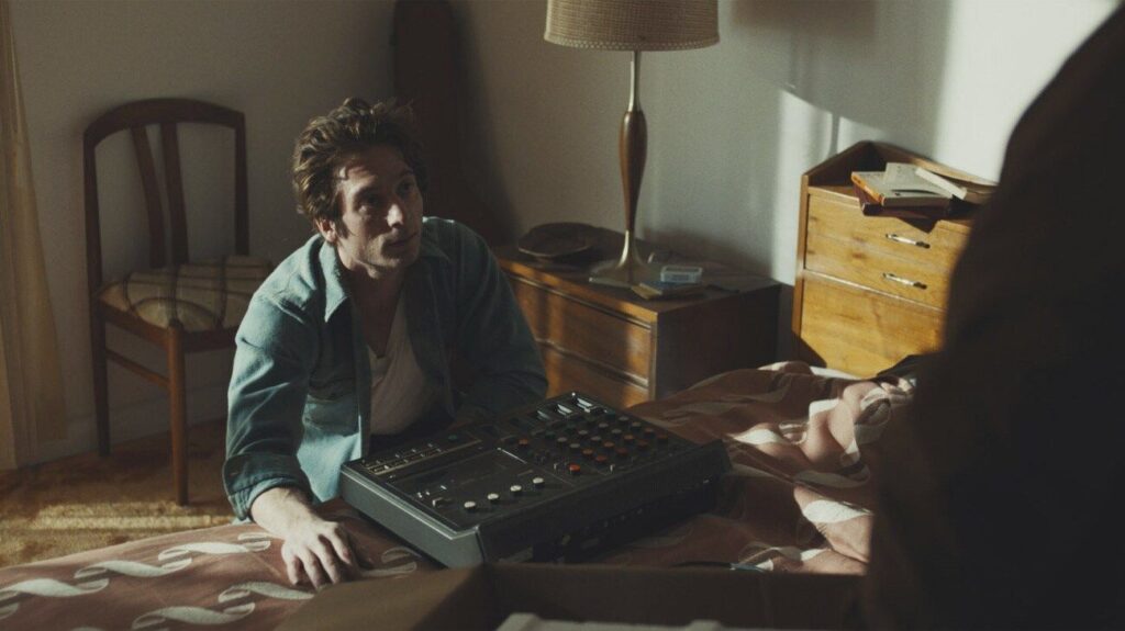 Jeremy Allen White as Bruce Springsteen in 20th Century Studios' SPRINGSTEEN: DELIVER ME FROM NOWHERE. Photo courtesy of 20th Century Studios.