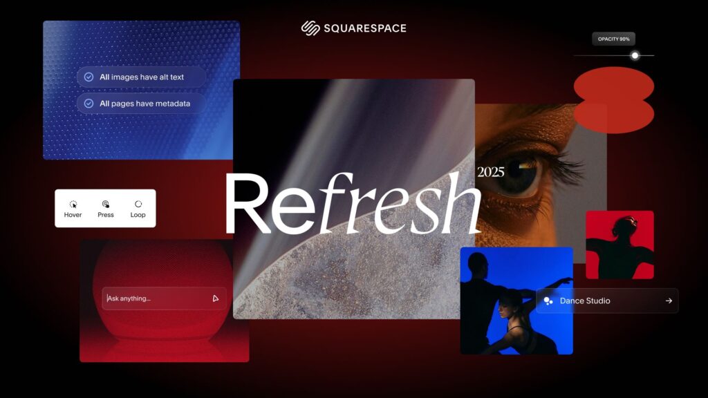 hero image for squarespace refresh