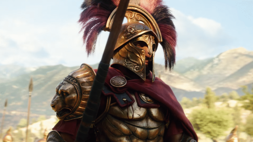 Titan Quest 2’s second chapter transports you to The Northern Beaches, where you’ll find 9 new dungeons and 3 more bosses to batter Titan Quest 2 announcement trailer an ancient warrior in bronze armor is visible in partial profile