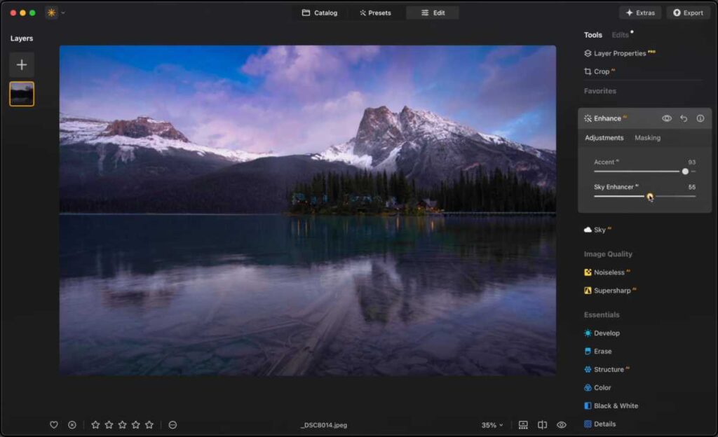 Want perfect photos? These 5 incredible AI tools make editing effortless Skylum Luminar Neo AI screenshot