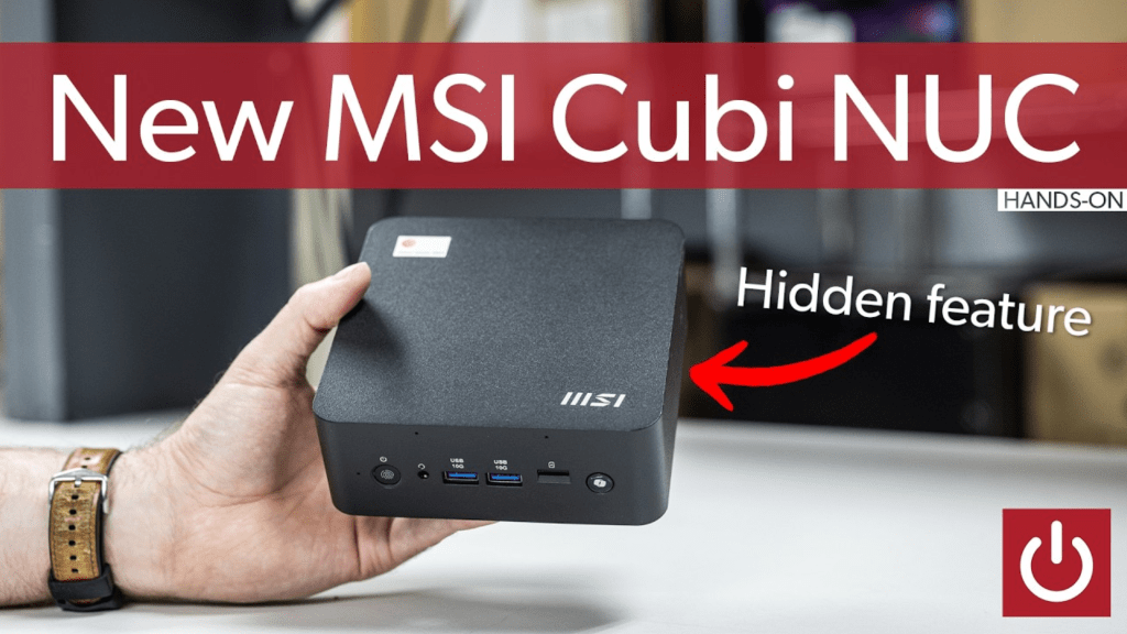Watch: This MSI mini PC has a special power feature you don’t often see MSI Cubi NUC mini PC thumbnail