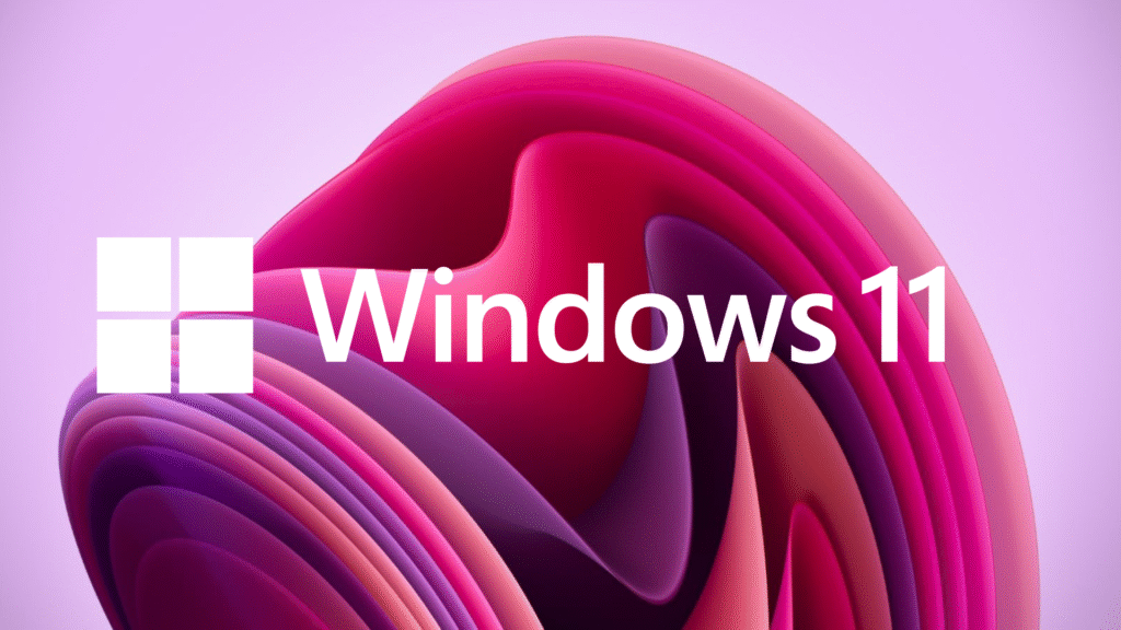 Windows 11 review | TechRadar Windows 11 logo in front of the new wallpapers