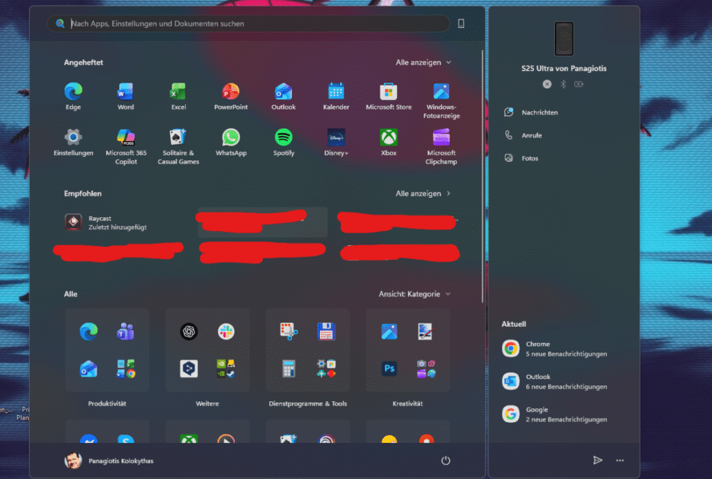 Windows 11’s new Start menu is now available! Here’s how to get it Windows 11 Startmenü finale Optik