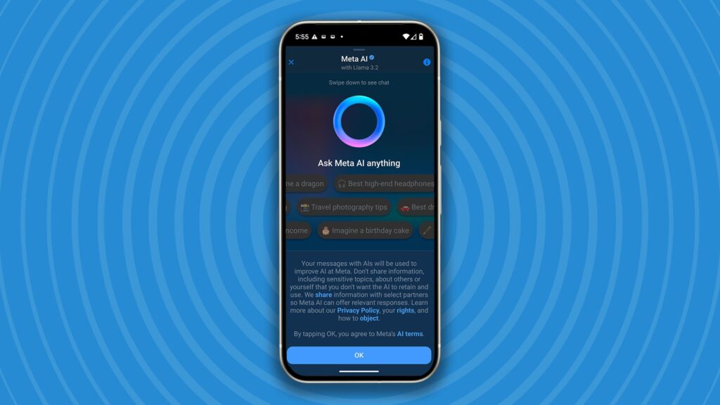 Your chats with Meta AI will start affecting what ads you see on Facebook and Instagram