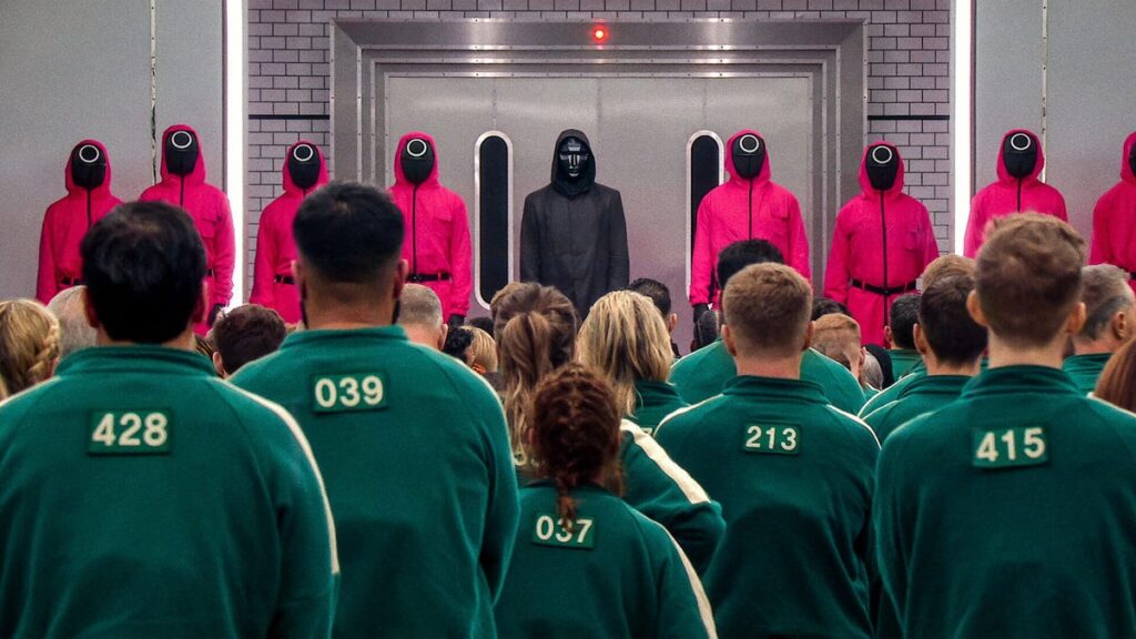 A still image form Season 2 of the reality TV show Squid Game: The Challenge.