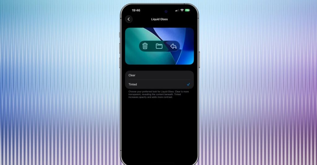 iOS 26.1 lets you tweak Liquid Glass, and it’s out now iOS 26.1 lets you tweak Liquid Glass, and it’s out now